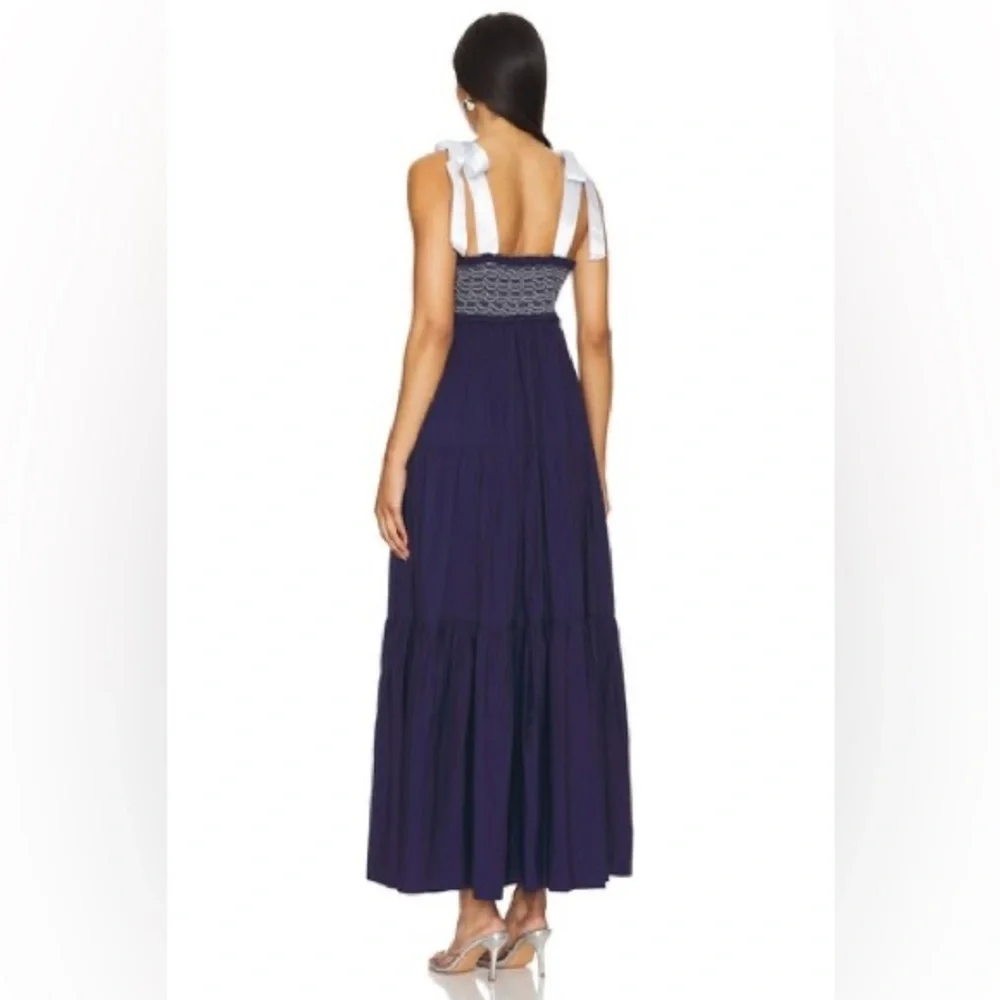 Free People Bluebell Solid Maxi Dress in Eclipse Medium New With Tags
